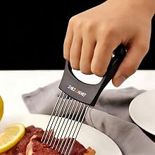 stainless steel onion cutter onion cutting tool onion dicer chopper onion slicing rack salad slicer