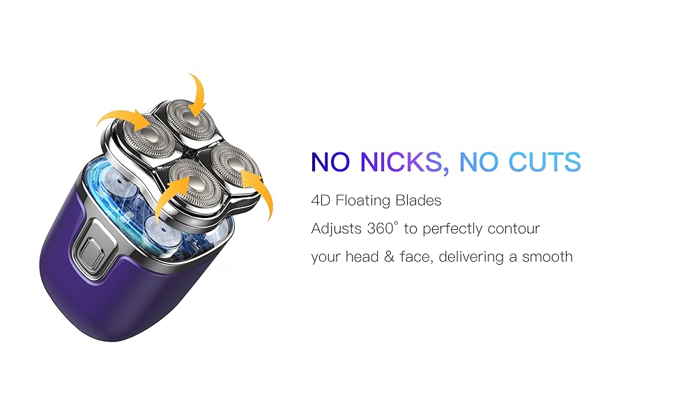 4D Floating Blades