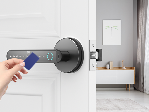 fingerprint door handle
