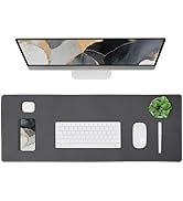 ALOANES Waterproof Mouse Pad with Durable Stitched Edge, XL Gaming Keyboard Pad, Non-Slip Rubber ...