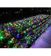 Joomer Christmas Net Lights - 12FT x 5FT 360 LED Plug-in Mesh Lights, Waterproof with 8 Modes, Ti...