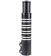 Azarxis Bike Fork Stem Extender, Bicycle Handlebar Riser Adaptor Aluminium Alloy Head Up Adapter ...