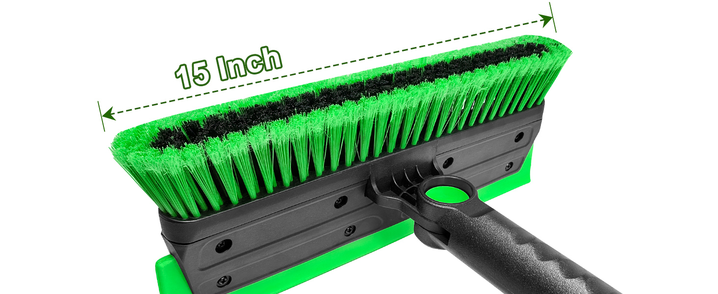 snow brush and ice scraper