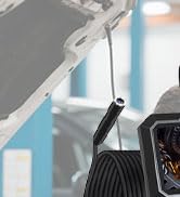 SVBONY SM501 Endoscope Camera with Light,2MP HD Borescopes, 4.3'' IPS,32G TF Card, Recording and ...