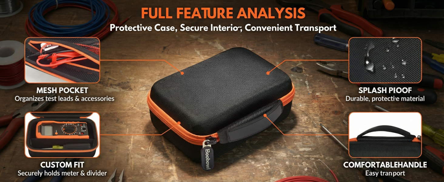 Multimeter Storage Case