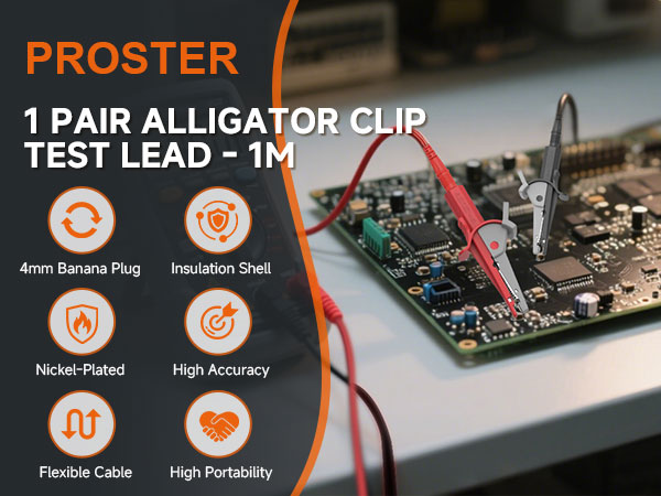 Banana to Alligator Clip