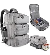 LHI Tactical Military Backpack for Men and Women 25L/35L Army Pack Bag Small Rucksack wit...