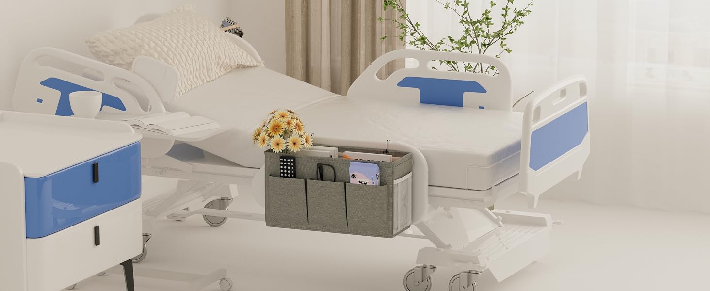 hospital bed caddy