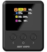 ISDT 608PD Lipo Battery Charger DC 6S/240W/10A USB C 100W/5A Smart Charger for RC Batteries Balan...