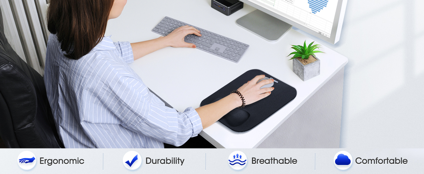 Top mouse pad for gaming, officing,studying