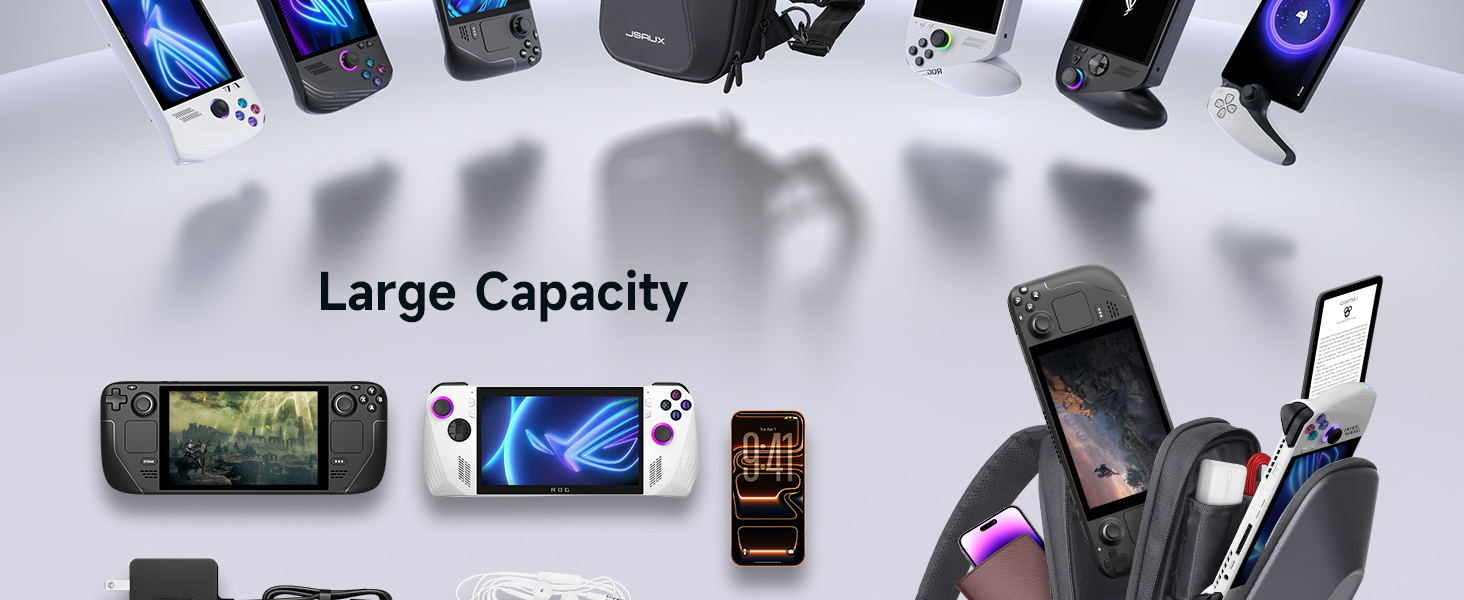 Sling Bag for Steam Deck (OLED)/ROG Xbox Ally X (2025)/Xbox Ally/ROG Ally (X)
