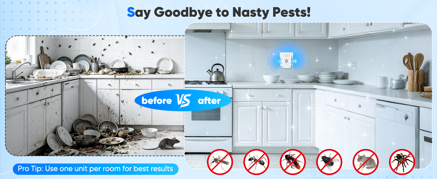 Ultrasonic Pest Repeller Indoor