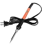 Soldering Iron, 60W 110V Adjustable Temperature Soldering Iron Pen, Soldering Welding Iron Tool f...