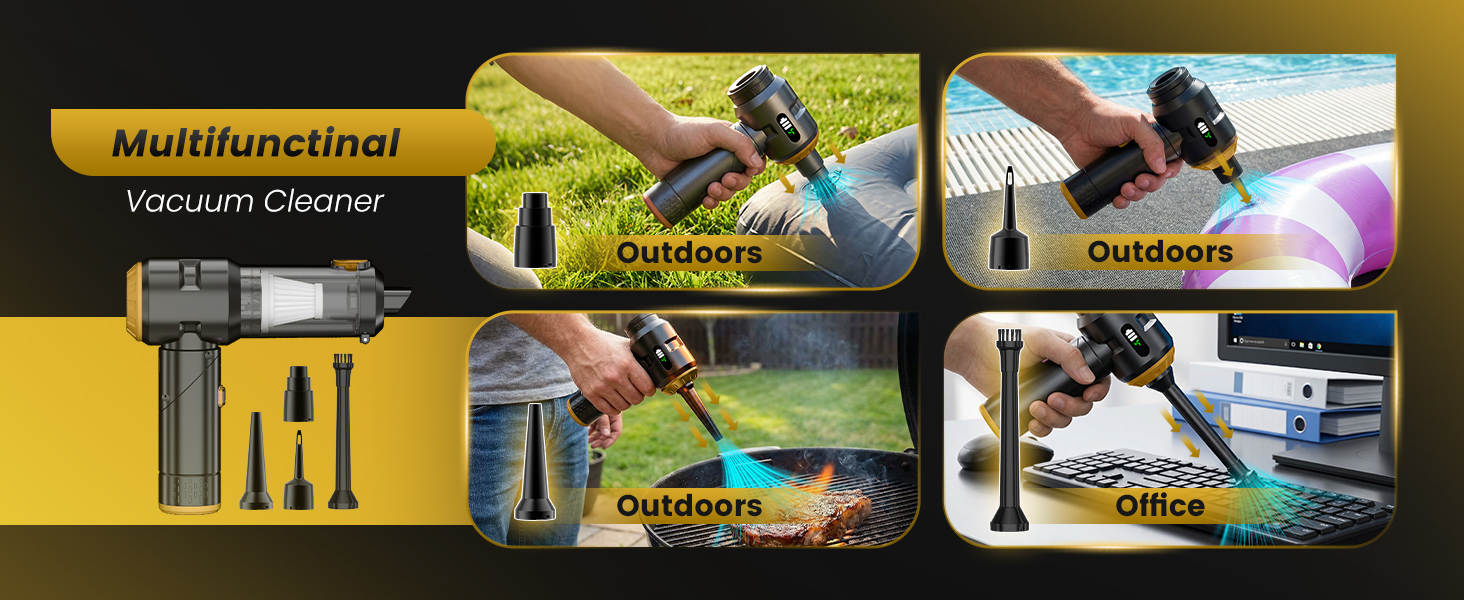 Wansimoo Handheld Car Vacuum Cleaner