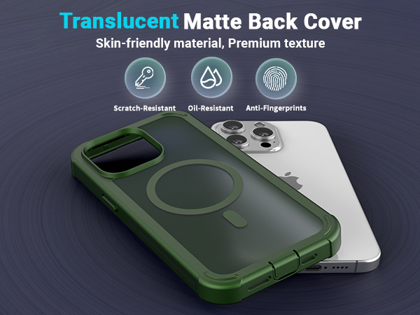 Translucent Matte Back Cover