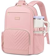 Laptop Backpack for Women Bookbag: 15.6 inch Work School Backpacks with Pouch Pocket for Large Ca...