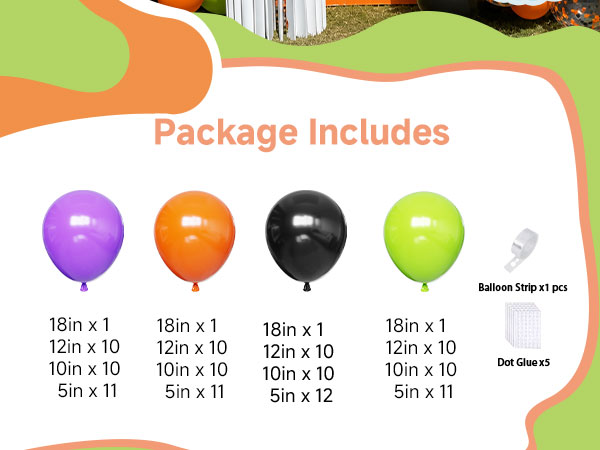 halloween balloons