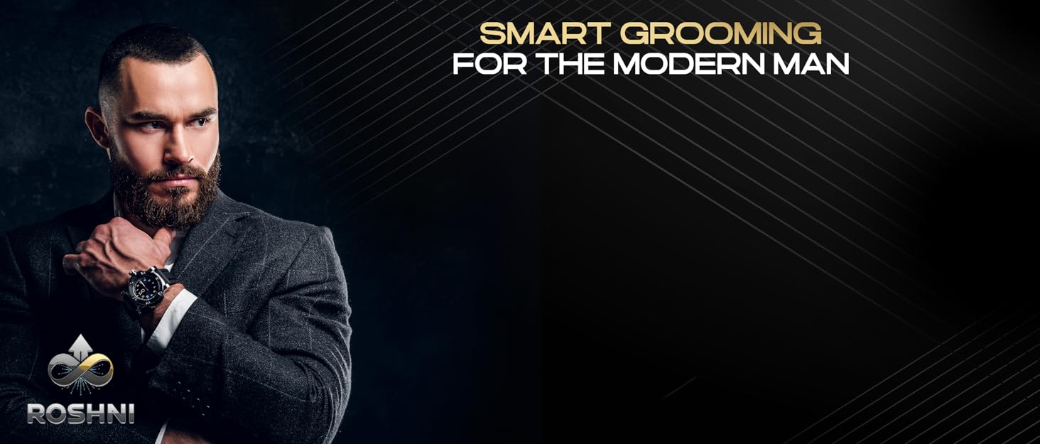 Electric rotary shaver with 7D floating heads for 360-degree wet and dry shaving