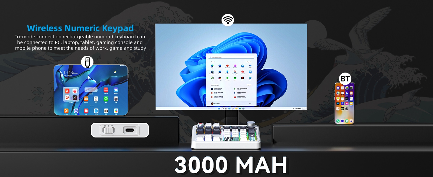 number pad keyboard number keypad numeric keypad numpad mechanical number pad wireless number pad