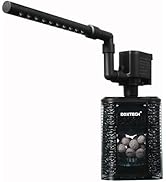 UPETTOOLS Fish Tank Filter for 20-40 Gallon Aquariums – Ultra Quiet Double Sponge Filter with Bui...