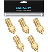 Official Creality Ender 3 V3 SE Nozzles 0.4mm 5PCS High-Speed Brass Nozzles 3D Printer Accessorie...
