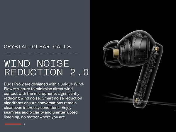 Bass Noise Technology 2.0 wireless earbuds
