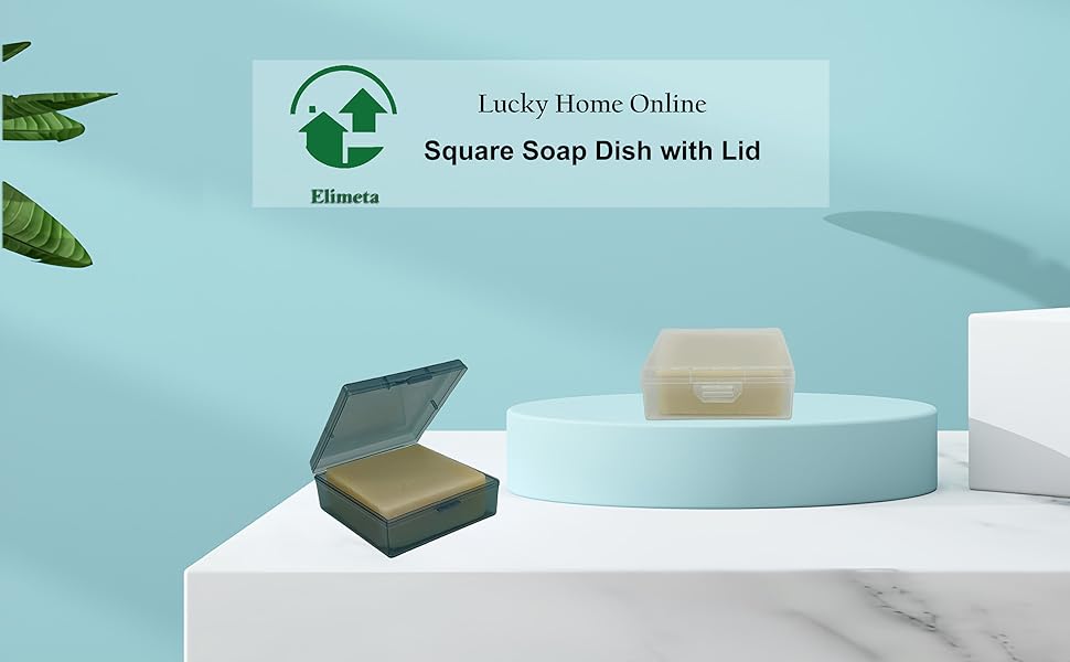 square soap case holder