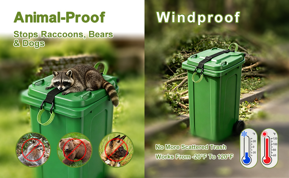 bear proof trash can