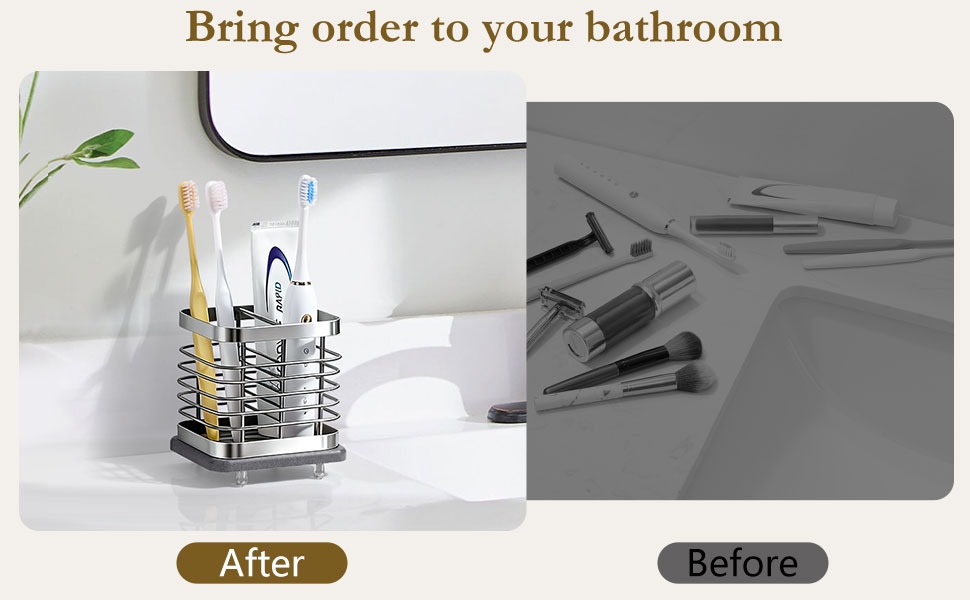 bathroom toothbrush holder