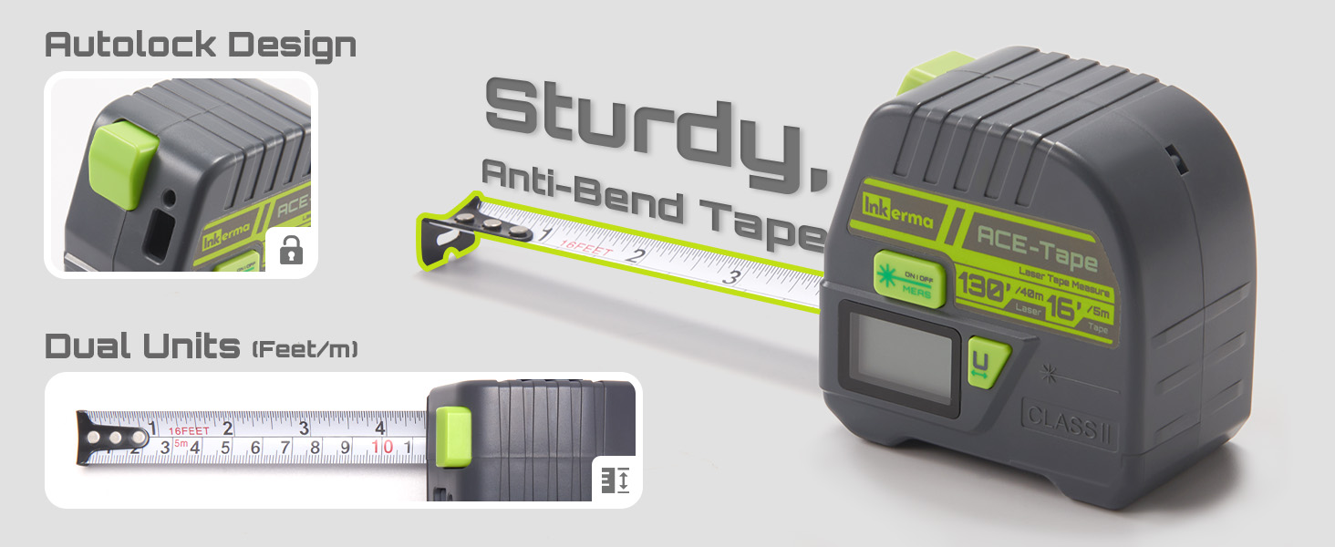 ACE-Tape Laser Tape Measure