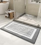 Color G Bathroom Rug Mat, Ultra Soft and Water Absorbent Bath Rug, Bath Carpet, Machine Wash/Dry,...