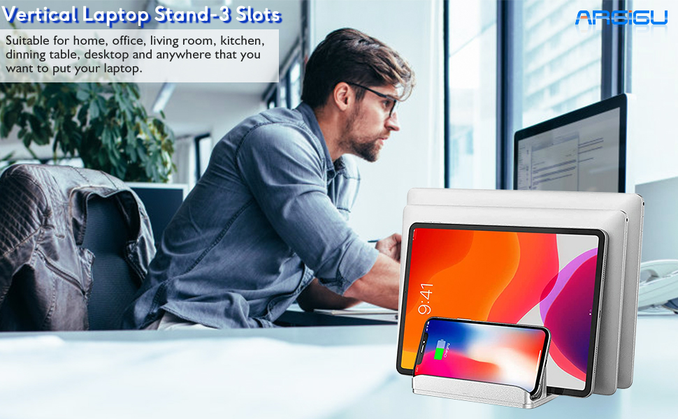 Vertical Laptop Stand-3