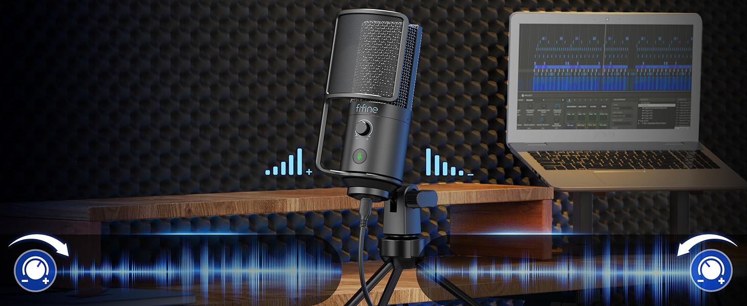 computer desktop voice-over microphone