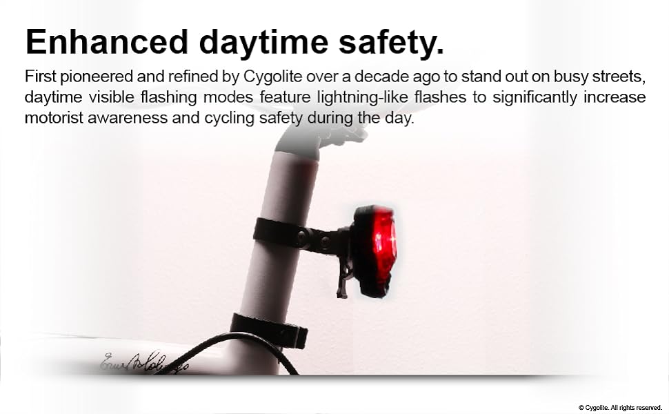 USB bicycle tail light
