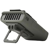 Claymore Clip Fan Khaki – Portable Rechargeable Neck Waist Wearable Fan with 5200mAh Battery, 5-S...