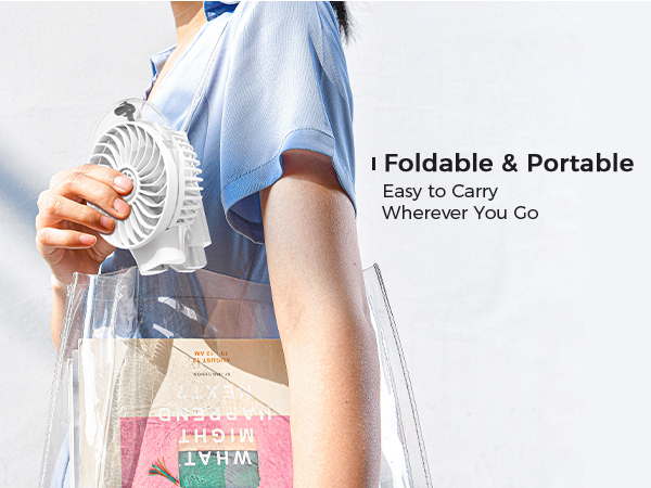 small pocket fan