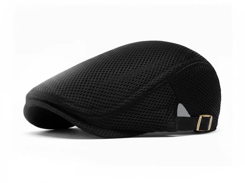Mens Mesh Hat Black