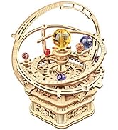 RoWood Music Box 3D Puzzles for Adults, DIY Wooden Mechanical Building Model Kits, Gift for Teens...