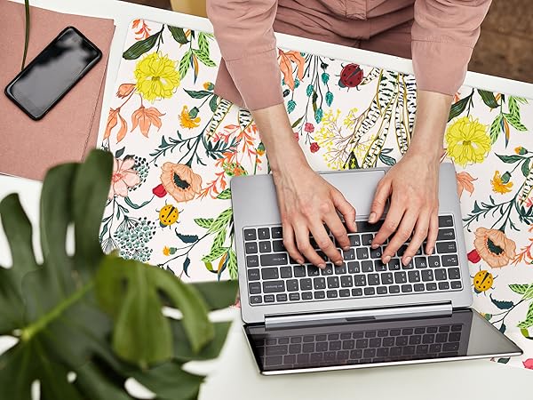 Leather Large Mouse Pad - Designed for Comfort and Productivity!