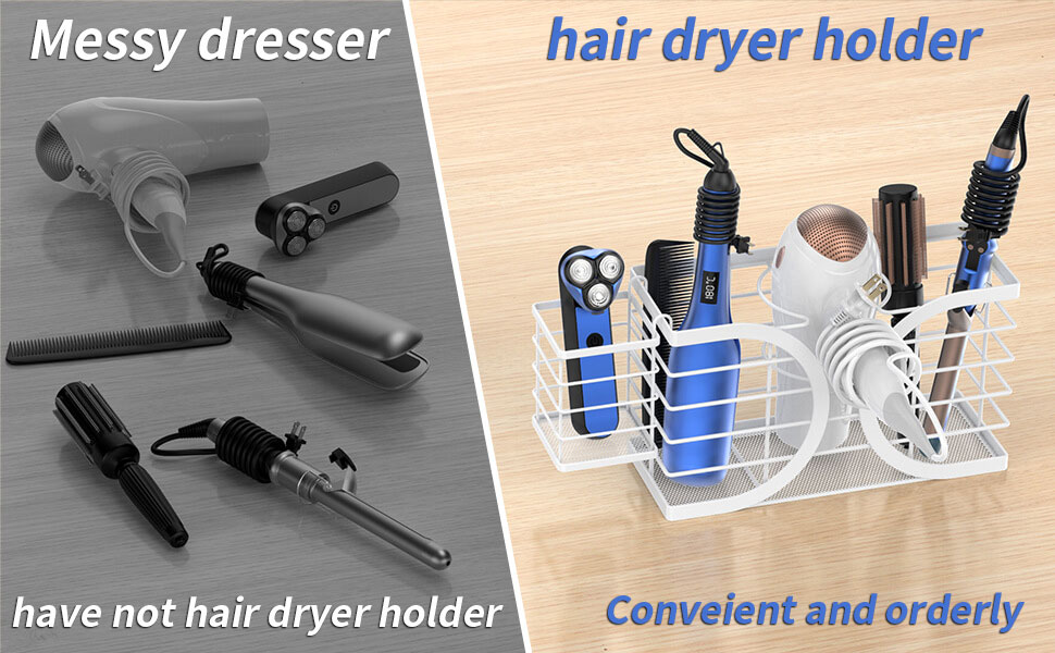 hair dryer holder