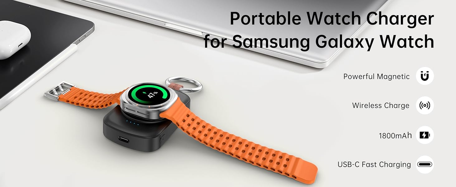 porpable watch chager