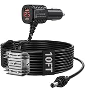 105W Boost Starlink Mini Car Adapter, Starlink Mini DC Power Cable+Cigarette Lighter Adapter 12V-...