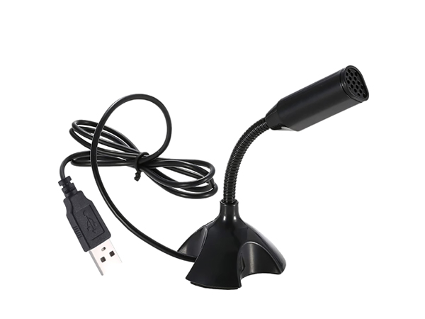 Mini USB Microphone for Desktop Computer and Laptop,Portable USB Condenser Mic