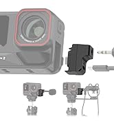 JJC Mic Adapter Compatible with Insta360 Ace Pro 2 &amp; Ace Pro Accessories, Type-C &amp; 3.5mm External...