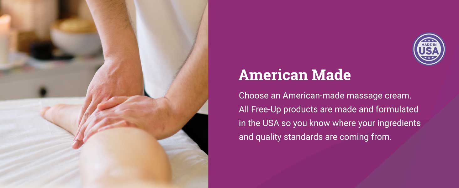 All Free-Up products are made and formulated in the USA ingredients quality standards