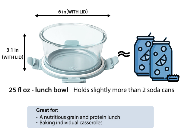 meal prep containers glass