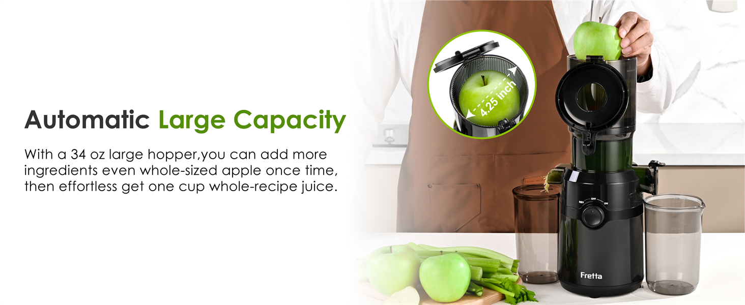 self feeding slow juicer