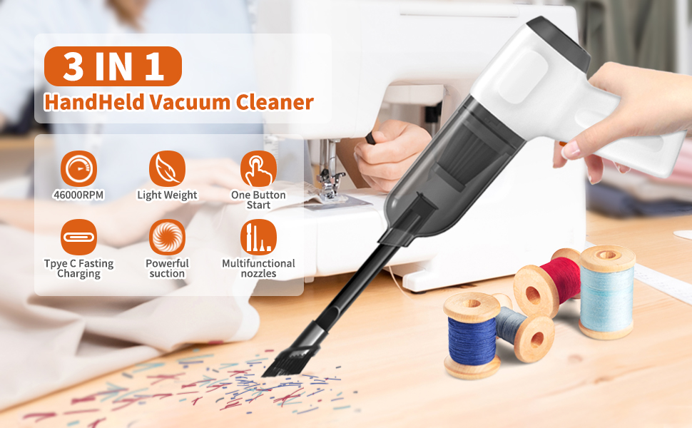 3 in 1 handheld vacuum cleaner