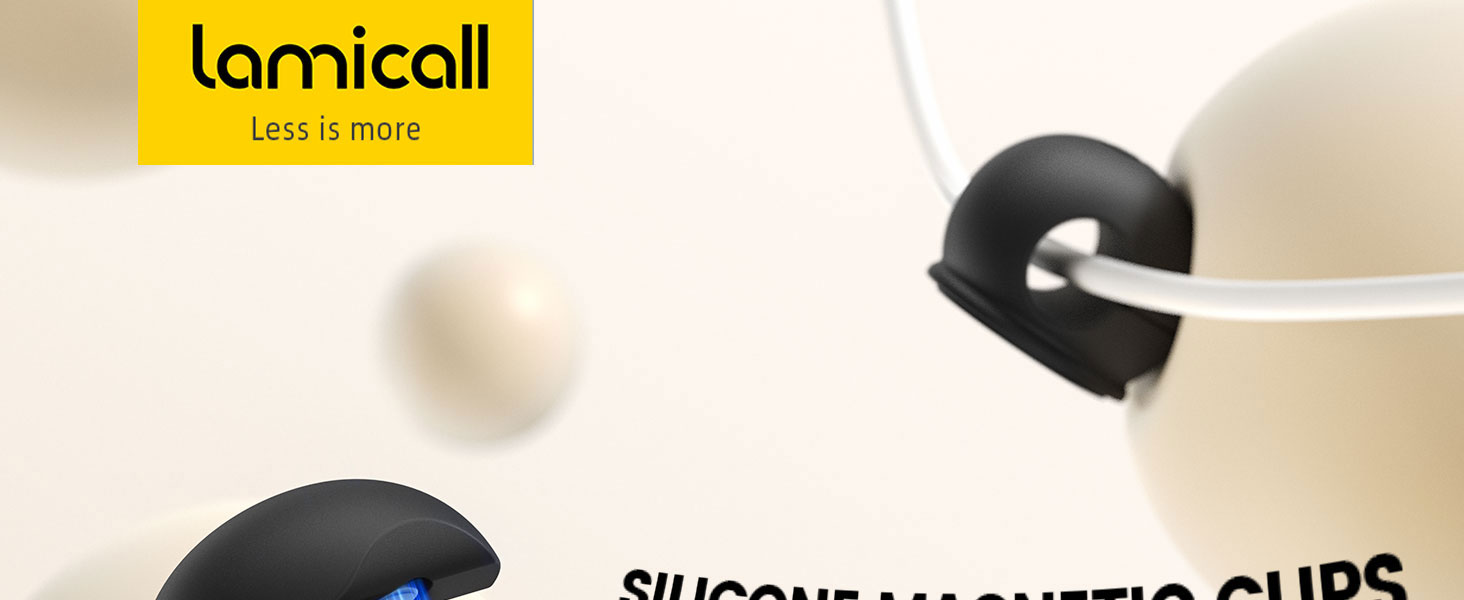 magnetic cord holder cable clips cord organizer silicone rubber cable management