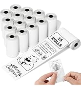 Thermal Paper Compatible with Phomemo M02/Memoking T02/Anycash S1/Cudinham X6/iDPRT S1/HuiJuKeJi ...